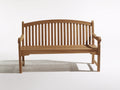 Banc de jardin - Bois - 150x61x90 cm - Bois brun - Style classique