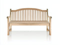 Banc de jardin - Bois - 148x61x92 cm - Bois naturel - Style classique