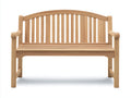 Banc de jardin - Bois - 146x62x91 cm - Bois clair - Style classique
